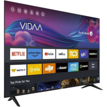 JVC 58 Inch Edgeless 4K Uhd Vidaa Smart Tv With Voice Remote, Bluetooth And Dolby Audio, LT-58N786VV, Black