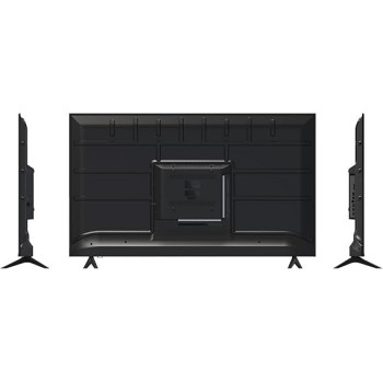 JVC 58 Inch Edgeless 4K Uhd Vidaa Smart Tv With Voice Remote, Bluetooth And Dolby Audio, LT-58N786VV, Black