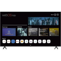 JVC 85 Inch Edgeless Qled 4K Uhd Webos Smart TV With Magic Remote, Bluetooth And Dolby Audio, LT-85NQ7155, Black