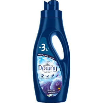 Downy Fabric Conditioner, Concentrate, Valley Dew Variant, Colour Protection, More Softness, Longer Lasting Freshness, 1L Equal to 3L of Downy Dilute
