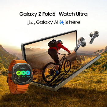 SAMSUNG Galaxy Z Fold6, AI Phone, 12GB RAM, 512GB Storage, Silver Shadow, UAE Version 1 Year Samsung Warranty