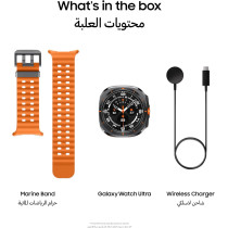 SAMSUNG Galaxy Watch Ultra Smartwatch, Titanium Gray, 47mm, LTE, Health Monitoring, Fitness Tracker