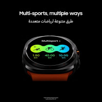 SAMSUNG Galaxy Watch Ultra Smartwatch, Titanium Silver, 47mm, LTE, Health Monitoring, Fitness Tracker