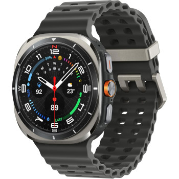 SAMSUNG Galaxy Watch Ultra Smartwatch, Titanium Silver, 47mm, LTE, Health Monitoring, Fitness Tracker, 1 Year Samsung Warranty