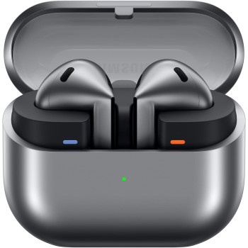 SAMSUNG Galaxy Buds3, Silver, Wireless Bluetooth Earbuds with Adaptive EQ/ANC, Hi-Fi Sound, 360 Audio