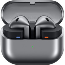 SAMSUNG Galaxy Buds3, Silver, Wireless Bluetooth Earbuds with Adaptive EQ/ANC, Hi-Fi Sound, 360 Audio