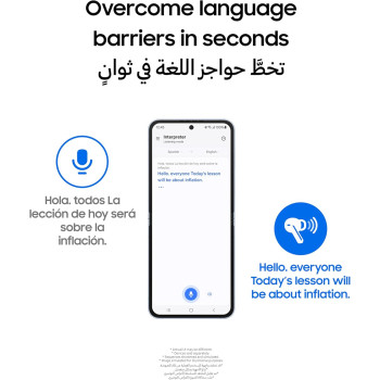 SAMSUNG Galaxy Buds3, White, Wireless Bluetooth Earbuds with Adaptive EQ/ANC, Hi-Fi Sound, 360 Audio