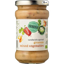 Bionova Organic Sandwich Spread Mixed Vegetables, 285 Gram