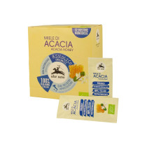 Alce Nero Organic Italian Acacia Honey, 32 Sachets x 6 Gram