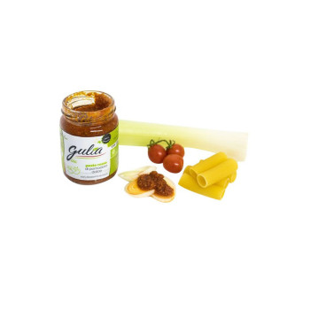 Gulia Food Organic Red Pesto Sweet Tomatoes, 140 Gram