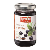 Germinal Organic Blueberry Compote Quality And Preserve The Natural Taste And Nutrients, 200 Gram