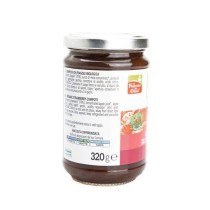 La Finestra Organic Strawberry Compote Natural Sweetness And Tanginess, 320 Gram