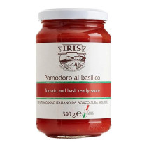 Iris Organic Tomato And Basil Ready Sauce, 340 Gram