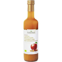 Earth'S Finest Organic Apple Cider Vinegar Cinnamon And Turmeric, 500 ml
