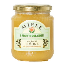 I Frutti Del Sole Organic Lemon Honey providing A Unique Blend Of Sweetness And Citrus Tang, 500 Gram