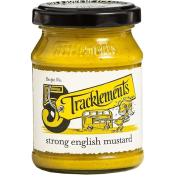 Tracklements Strong English Mustard Gluten Free Vegan, 140 Gram