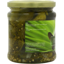 Bionova Organic Gherkins Sweet And Sour Providing A Balanced Sweet And Sour Flavor, 330 Gram
