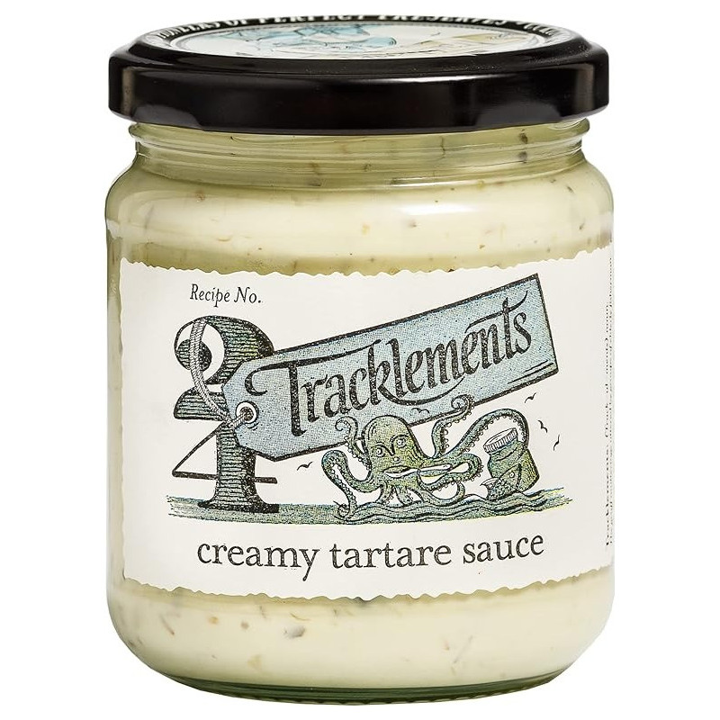 Tracklements Organic Creamy Tartare Sauce Gluten Free, 200 Gram