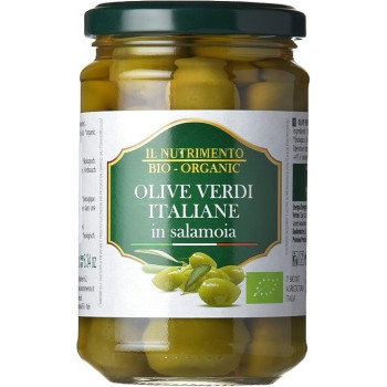 Probios Organic Green Olives In Brine Maintain Freshness And Flavor, 280 Gram