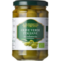 Probios Organic Green Olives In Brine Maintain Freshness And Flavor, 280 Gram