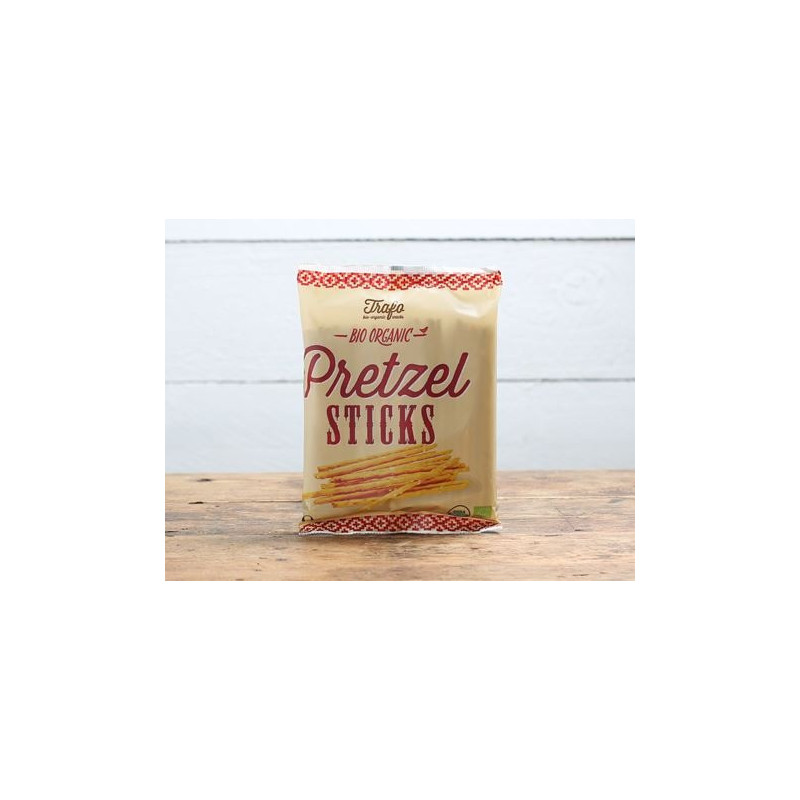 Trafo Bio Organic Pretzel Sticks Wholesome And Natural Snack, 100 Grams