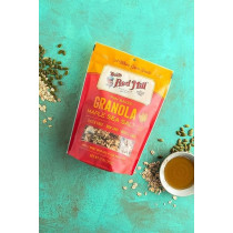 Bob'S Red Mill Gluten Free Homestyle Granola Maple Sea Salt Natural Flavoured, 312 Grams