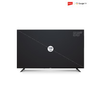 Impex 55 Inch 4K UHD Google Smart LED TV with Dolby Vision Atmos and Dolby Audio, DTS HD, Built-in Chromecast, 2GB RAM, 8GB ROM, HDMI ARC, Super Slim Design with Voice Remote - evoQ evoQ 55S4RLC2 Black