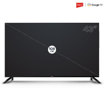 Impex Evoq 43 Inches Full HD Certified Google Led TV, 60 HZ, Black, 43S3RLC2