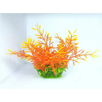 Aquarium Plastic Plant - M891-W6 x H20 Cm (6Pcs/Pack)