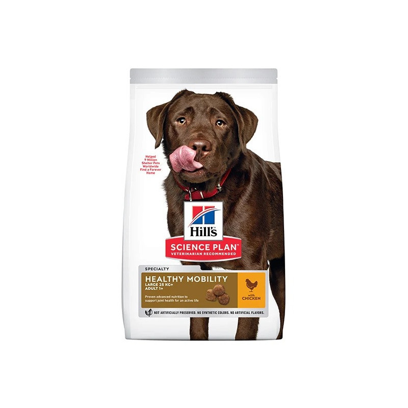 Hill's Science Plan Healthy Mobility Large Breed Adult Dog Food with Chicken, 14kg