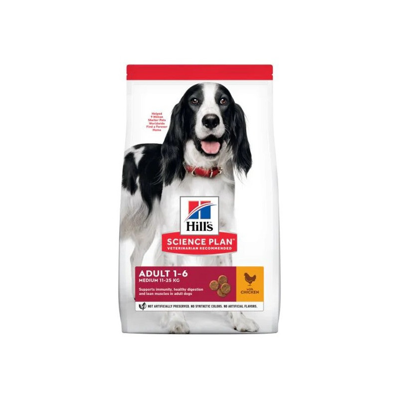 Hill's Science Plan Medium Adult Dog Food, 14kg