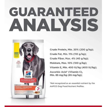 Hill's Science Plan Perfect Digestion Chicken And Brown Rice Large Breed Adult Dog Food, 14kg