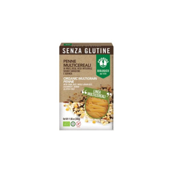 Probios Organic Multigrain Pasta Penne Gluten Free, 340 G