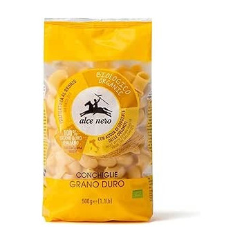 Alce Nero Organic Nutritious Durum Wheat, Conchiglie, 500 G