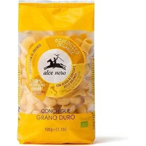 Alce Nero Organic Nutritious Durum Wheat, Conchiglie, 500 G