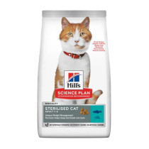 Hill's Science Plan Sterilised Young Adult Cat Food with Tuna, 1.5kg