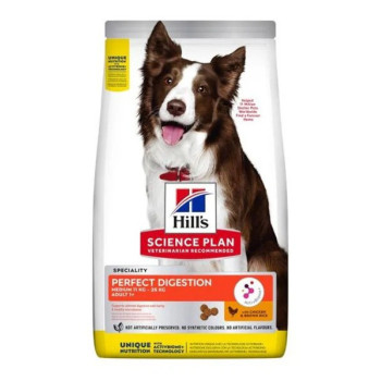 Hill's Science Plan Perfect Digestion Chicken And Brown Rice Medium Adult Dog Food, 14kg