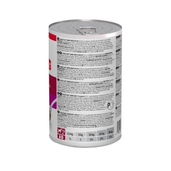 Hill's Science Plan Adult with Beef Wet Dog Food, 10 pcs x 370g Each