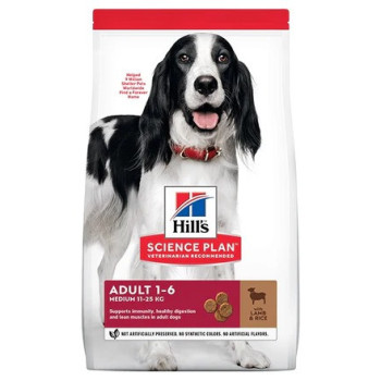 Hill's Science Plan Medium Adult with Lamb And Rice, 14kg