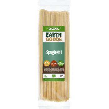 Earth Goods Organic Nutritious Spaghetti Pasta, 500 Gram
