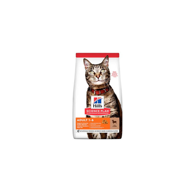 Hill's Science Plan Adult Cat Lamb Dry Food, 3kg