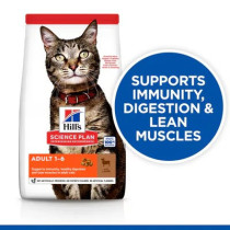 Hill's Science Plan Adult Cat Lamb Dry Food, 3kg