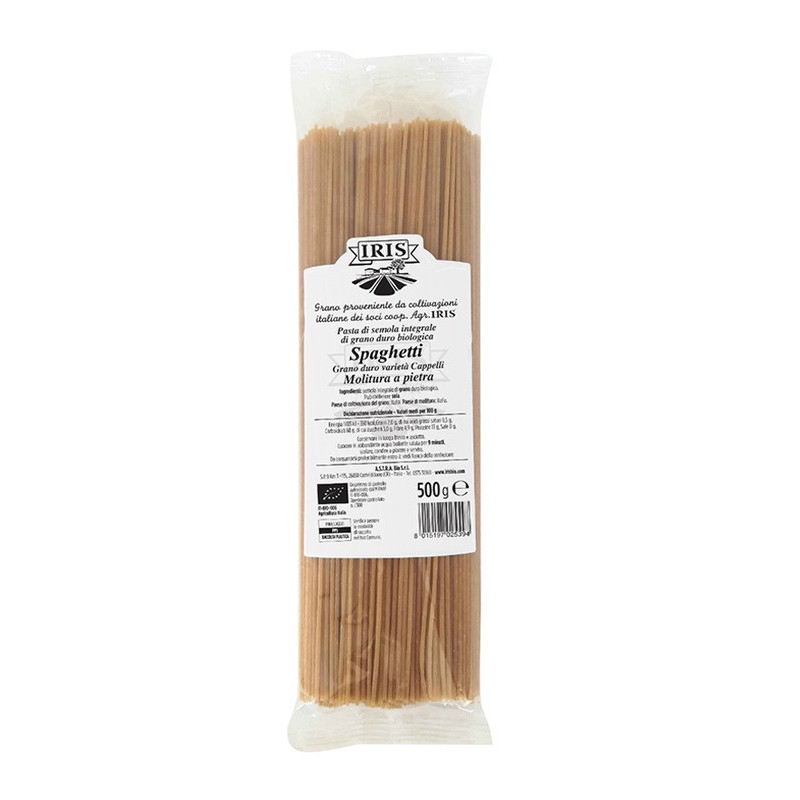 Iris Organic Durum Wheat Capelli Spaghetti, 500 Gram