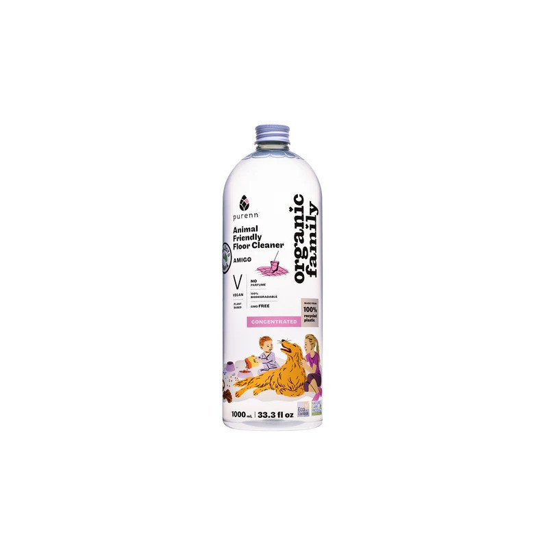 Purenn Organic Animal Friendly Floor Cleaner, 1 Litre