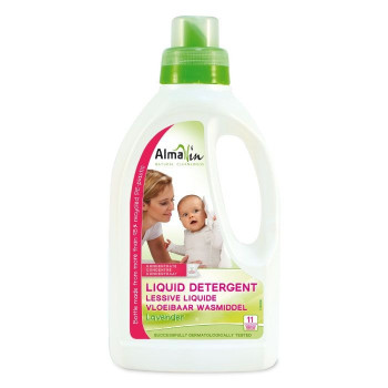 Almawin Organic Liquid Detergent, Lavender, 750 Ml