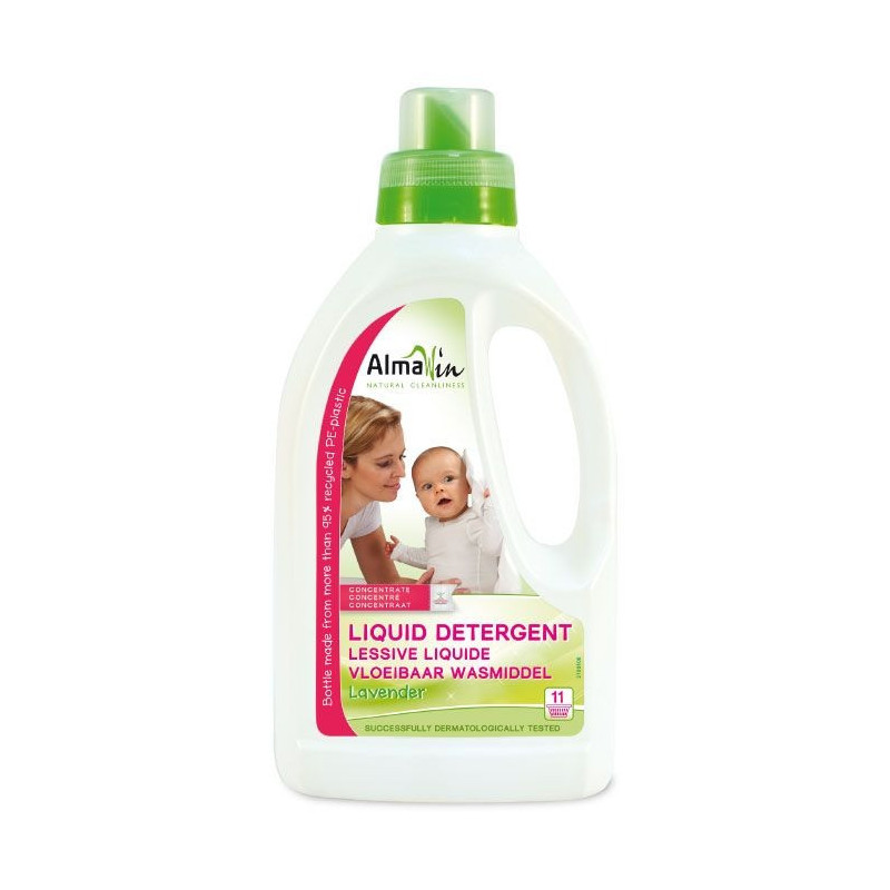 Almawin Organic Liquid Detergent, Lavender, 750 Ml