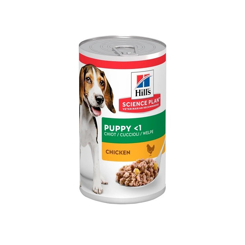 Hill's Science Plan Savoury Chicken Wet Puppy Food, 10 pcs, 370g Each