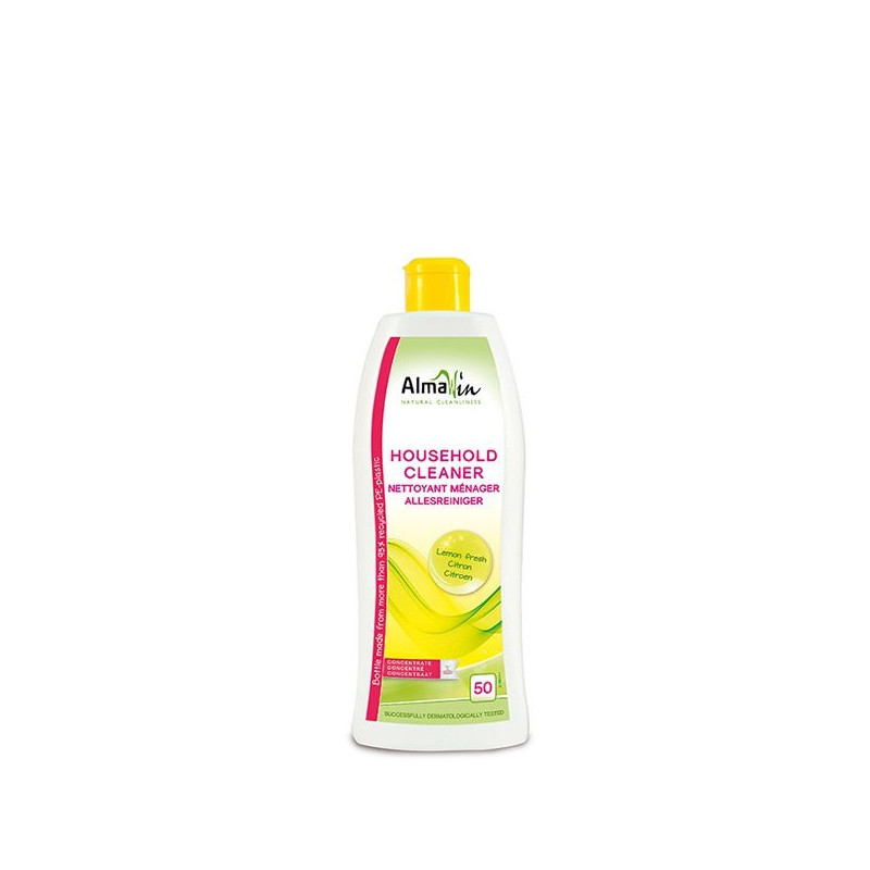 Almawin Organic Household Cleaner, Lemon Fresh, 500 Ml