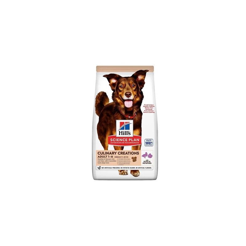 Hill's Science Plan Culinary Creations Duck And Potato Dog Dry Food, 2.5kg
