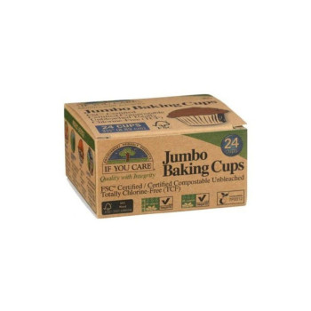 If You Care Organic Jumbo Baking Cups, 24 Pieces